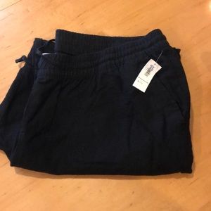 Women’s Old Navy Black Linen Pants
